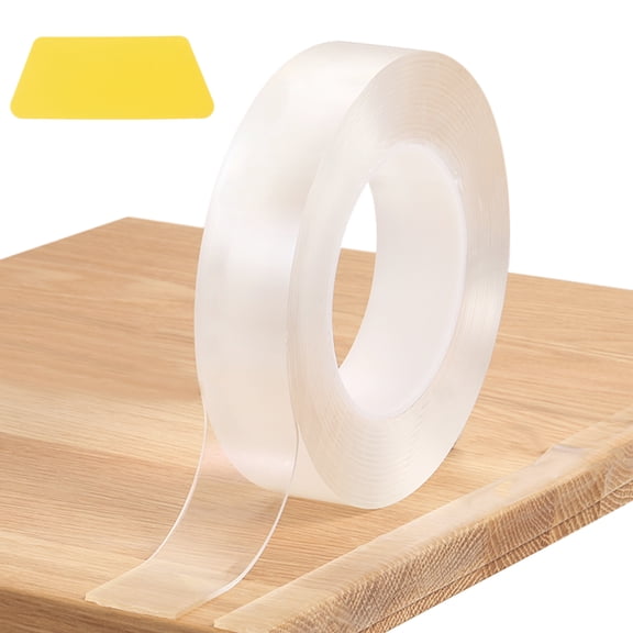 Clear Edge Protector Strip, 1.18 in x 16.4 ft Sharp Edge Wrap Cover Tape Soft Corner Guards for Furniture Cabinets Drawers Tables Door