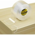 thumbnail image 1 of Clear Edge Protector Strip, 1.57in x 9.84FT, Sharp Edge Wrap Cover Tape, Self Adhesive Protective Bumper Guards for Cabinet Door Desk Glass Table Bed Furniture, Kitchen Countertop, Waterproof, 1 of 14