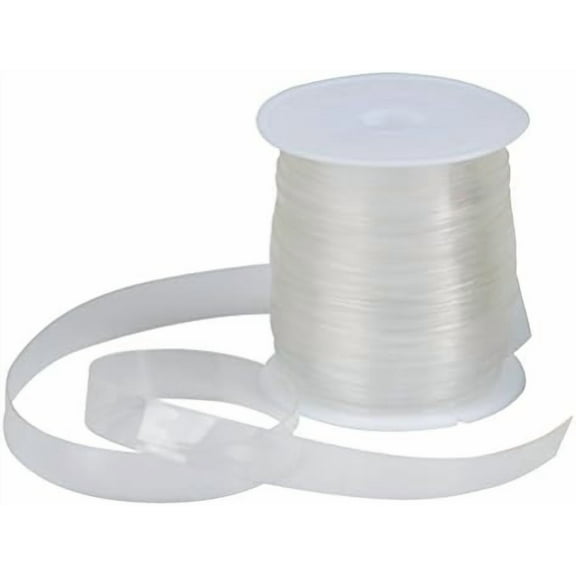 Clear Elastic Strap 3/8"(11yards) Clear Elastic for Sewing Lightweight Invisible Stretchy Transparent Elastic for DIY Bra Lingerie Swimwear$$Art & Craft