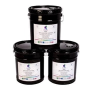 Colored Epoxies Clear Epoxy Resin and Hardener Kit, 21 Mix Ratio, Garage Coatings, Flake Floors, Metallic Epoxy Flooring, Clear, 15 Gallon Kit