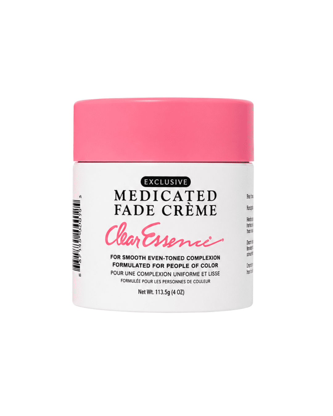 Clear Essence Exclusive Fade Creme cream Original 4oz/113.5g