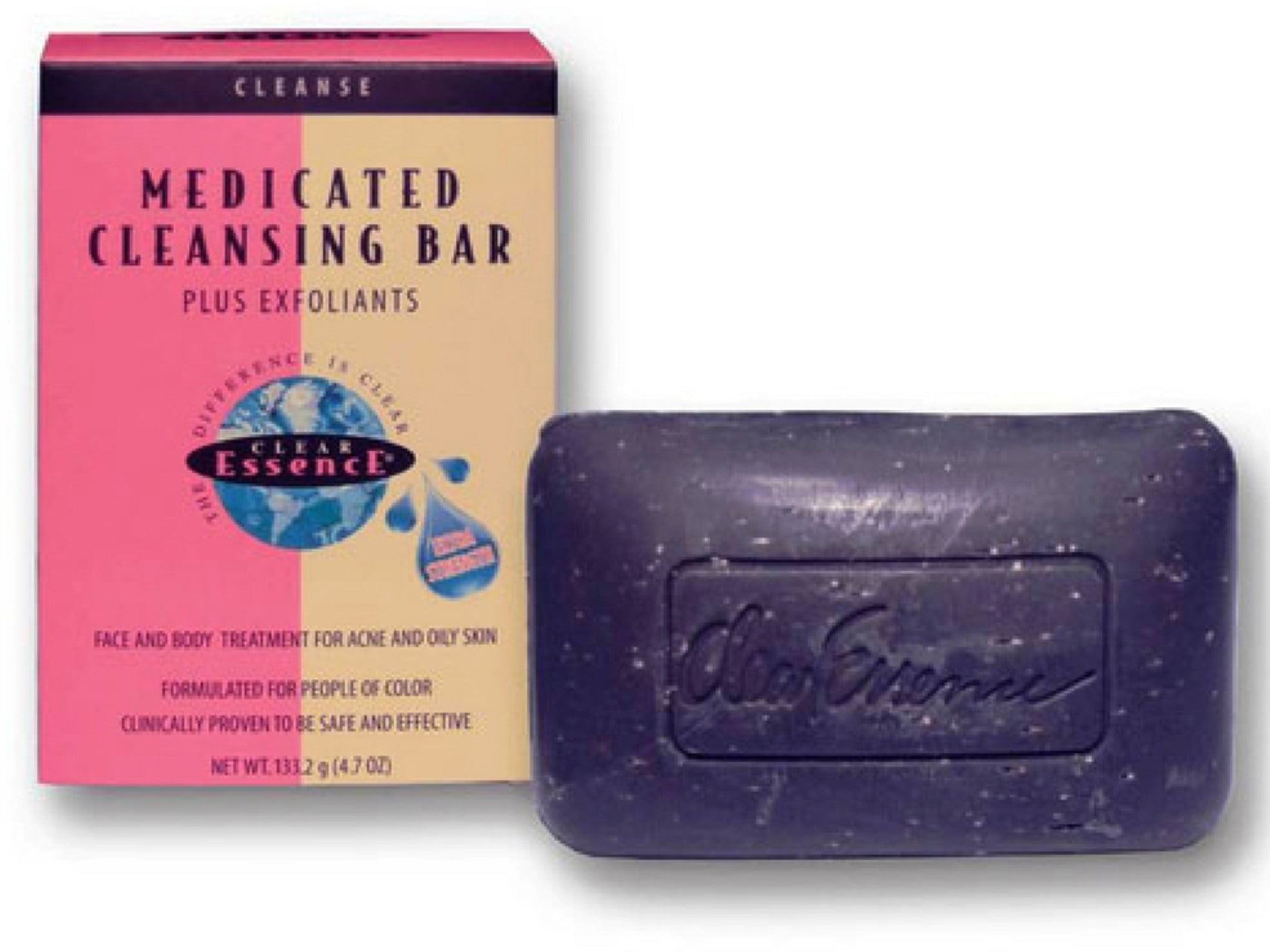 Clear Essence Medicated Cleansing Bar with Exfoliants