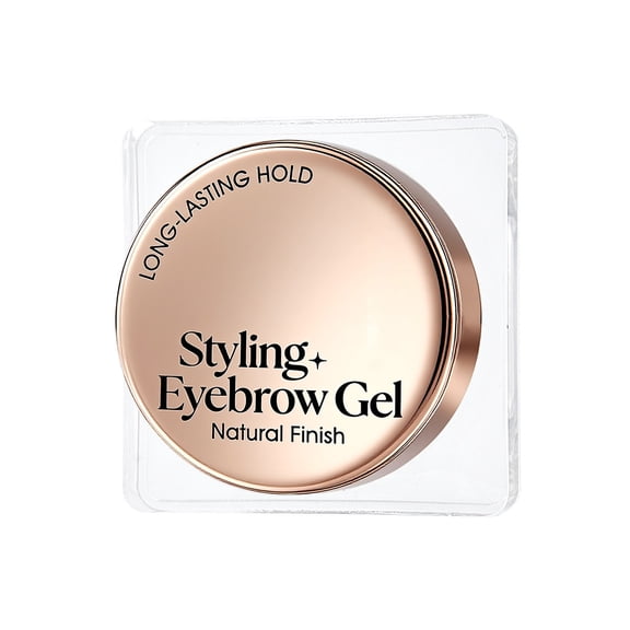 Clear Eyebrow Gel, Long Lasting Waterproof Brow Gel for All Day Hold, Invisible Brow Styler with Applicator Brush, Smudge Proof Natural Finish, Travel Friendly Brow Setting Gel
