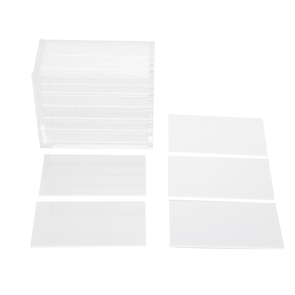 Clear Eyelash Storage Box Makeup 5 Layers Grafting Eyelashes Glue