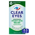 thumbnail image 1 of Clear Eyes Maximum Itchy Eye Relief Lubricant Eye Drops, 0.5 fl oz, 1 of 16