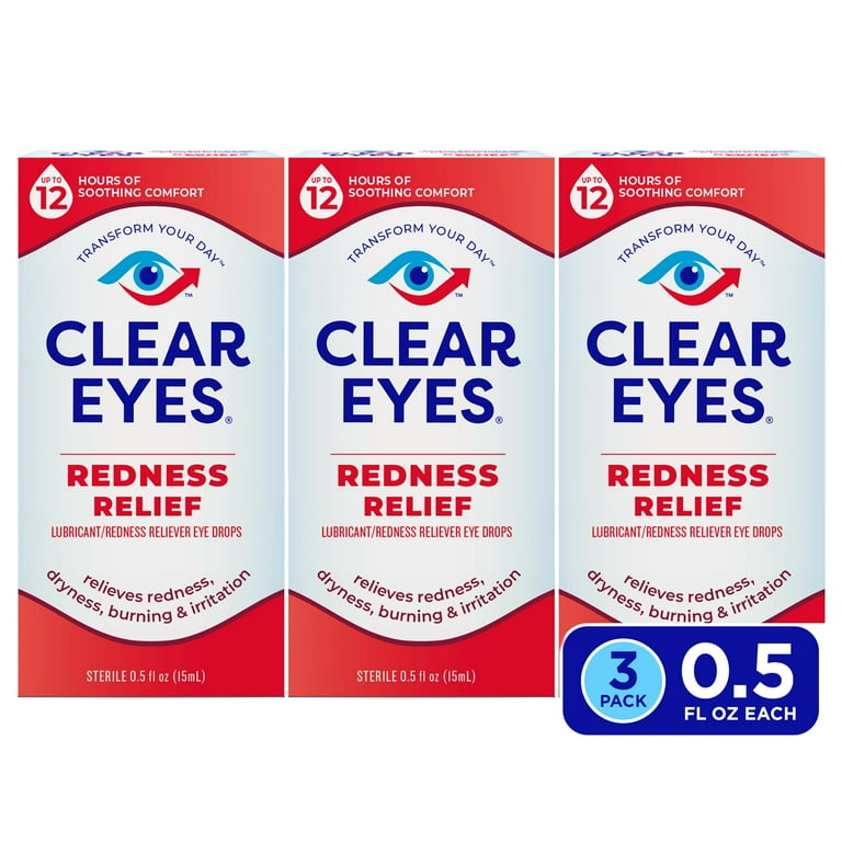 Clear Eyes Itchy Eye Relief Eye Drops-0.5 oz (Pack of 10), 10 pack - Kroger