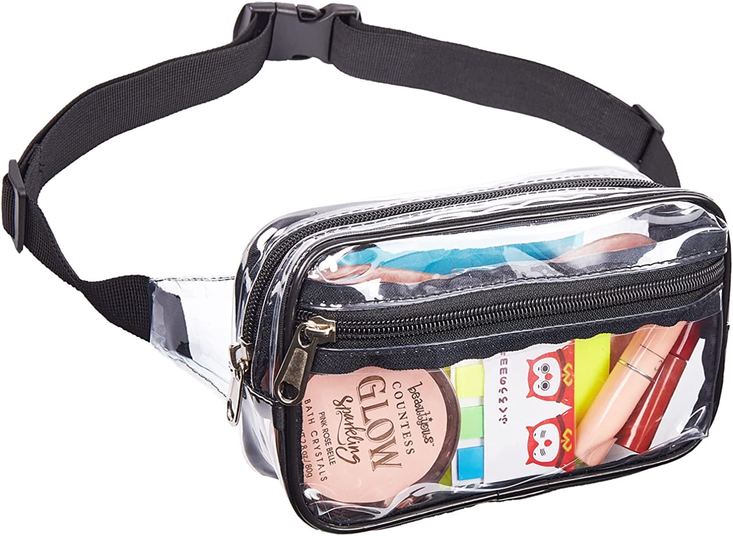 Fanny Pack for Women Party Waist Festival Money Belt Leather Pouch Concert  Holographic Wallet Bum Bag Tote Silver