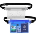 thumbnail image 1 of Clear Fanny Pack Waterproof,Beach Cruise Ship Essential Accessories Must Haves,Waterproof Pouch for Phone Passport Wallet Purse with Waist Strap, 1 of 8