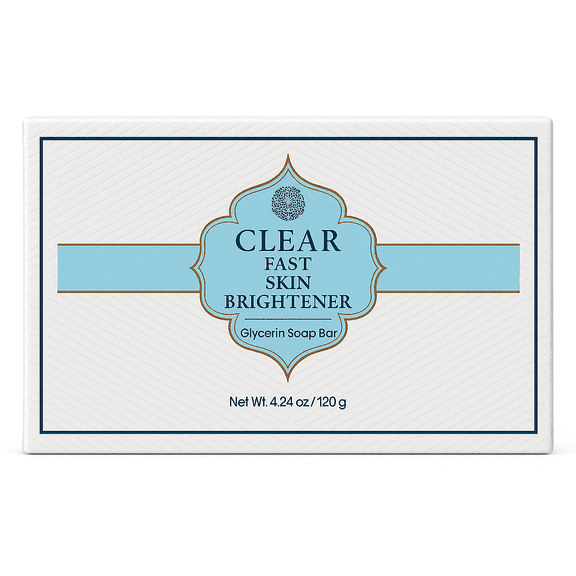 Clear Fast Skin Brightening Glycerin Soap Bar - 4.25 oz