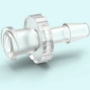 Clear Female luer Lock 1/8" Syringe Adapter, Luer Lock Fitting for Laboratory Biochemical/Analytical Instruments, Aquarium Equipment and Food Machinery,10 pcs
