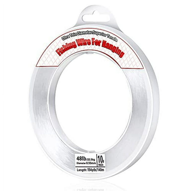 Clear Fishing Wire, Acejoz 656FT Fishing Line Clear Invisible