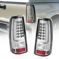 thumbnail image 1 of Clear Fits 2003-2006 Chevy Silverado 1500 2500 3500 LED Tail Lights, 1 of 11