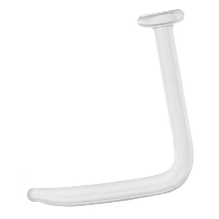 Clear flat shop nose retainer