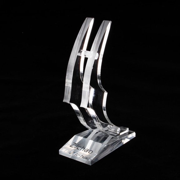 Clear Flower Display Stand, Beauty Love And Appreciation Transparent Rose Stand, For Home Living Room Bedroom Office
