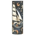 thumbnail image 1 of Clear Flower Vase Centerpieces Plastic Cylindrical Vases Home Wedding Decor 4"x12" Ship Lighthouse Whale, 1 of 6