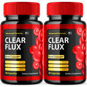 Clear Flux Blood Support Supplement Advanced Glycogen Support 2 Pack