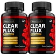 thumbnail image 1 of Clear Flux Capsules - ClearFlux Advanced Supplement, Maximum Strength, Maintain Healthy Levels, 2 Pack, 120 Capsules, 1 of 7