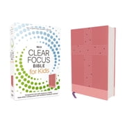 Clear Focus Nirv, Clear Focus Bible for Kids Help Kids with ADHD or Dyslexia Read with Confidence, Leathersoft, Pink Read More of, Hardcover