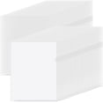 thumbnail image 1 of Clear Folders Sleeves Plastic Documents Project Pockets 100 Pack, Fits Letter Size 8.5x11 Paper, L-Shaped File Jackets, Acid-Free Poly Plastic, Transparent, 1 of 7
