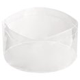 thumbnail image 1 of Clear Folding Water Bucket Outdoor Vegetable Clothing Water Basins Food Storage Container for Camping Hikings Fishing, 1 of 7