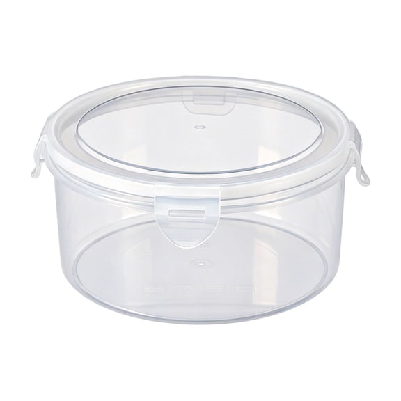 Clear Food Storage Container, Large Capacity Fruit Storage Container for Fridge, Sealed Produce Container Keep Fruits Vegetables Berry Fresh longer,B
