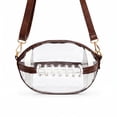 thumbnail image 1 of Clear Football Bag for Stadium Events, Crossbody Purse with Shoulder Strap, Game Day Bag for Concerts Sports Games, 1 of 8
