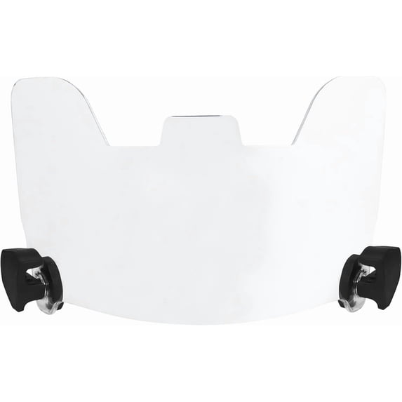 Clear Football Visor for Adults & Youth - Eye Shield with Easy Install Football Visor Clips for Helmet Protection