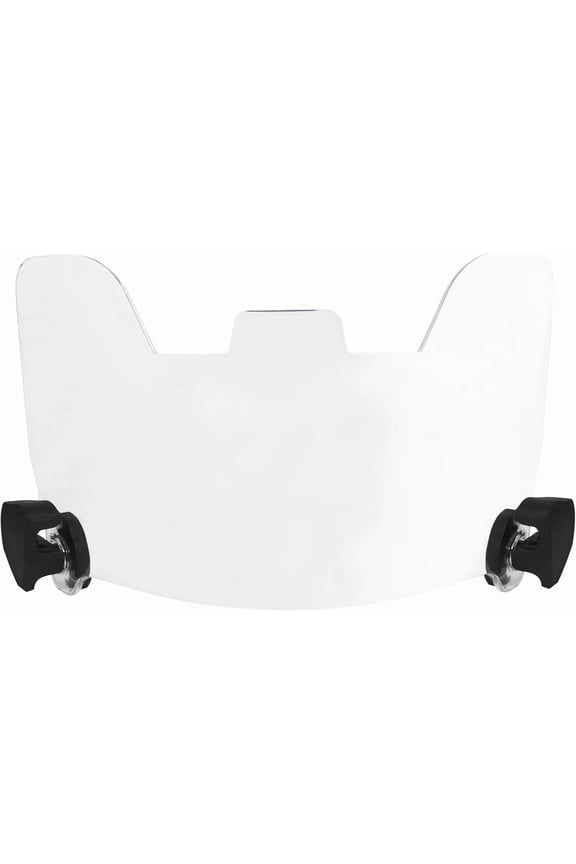 Clear Football Visor for Adults & Youth - Eye Shield with Easy Install Football Visor Clips for Helmet Protection