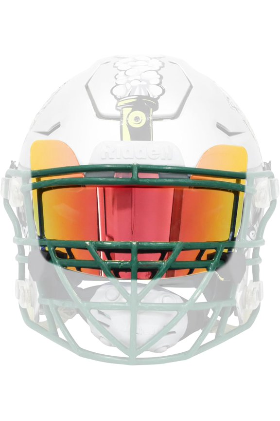 Clear Football Visor for Adults & Youth - Eye Shield with Easy Install Football Visor Clips for Helmet Protection