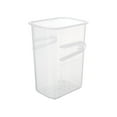 thumbnail image 1 of Clear Fridge Side-Door Storage Bins 2-Pack, Stackable Food-Saver Boxes with Drain Tray for Berries, Herbs & Leftovers, Bpa-Free 1.2-Qt & 2-Qt Sizes, Space-Saving Kitchen Organizer, 1X Storage Box, 1 of 8
