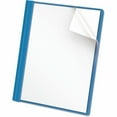 thumbnail image 1 of Clear Front Report Cover, Tang Fasteners, Letter Size, Light Blue, 25/Box -UNV57121, 1 of 2