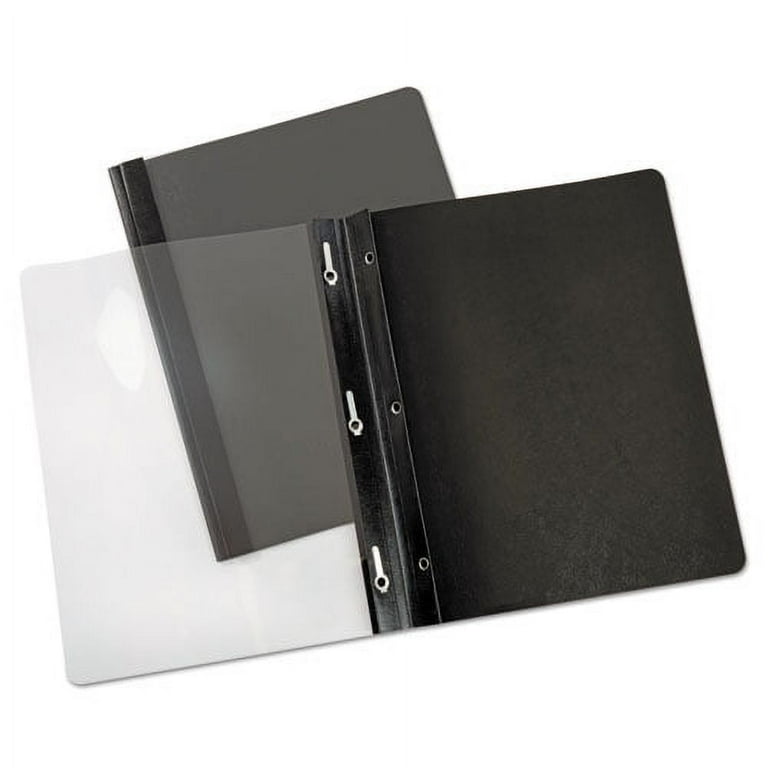 Clear Front Report Cover, Prong Fastener, 0.5 Clear Front Report Cover, Prong Fastener, 0.5