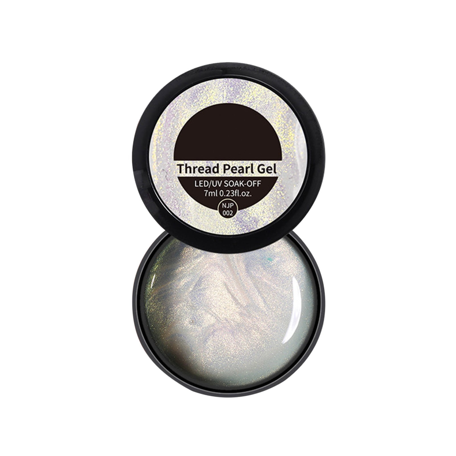 Clear Gel Top Coat Nail Decals 7ml Thread Glue Amber Glue Dyed Nail