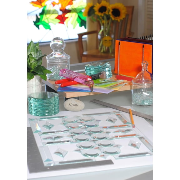 Clear Glass Bevel 10Pack