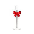 thumbnail image 1 of Clear Glass Butterfly Taper Candle Hold - Tall Rod Design for Romantic Ambiance, Suitable for Home Dining Room & Living Room, Decor for Candles to Enhance Holiday & Daily Atmosphere, B, 3.25*10in, 1 of 7