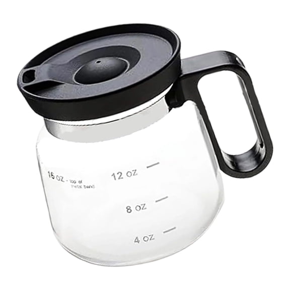 Clear Glass Coffee Mugs 16oz Efficient Leak Resistant Cover Ergonomic Handle Design