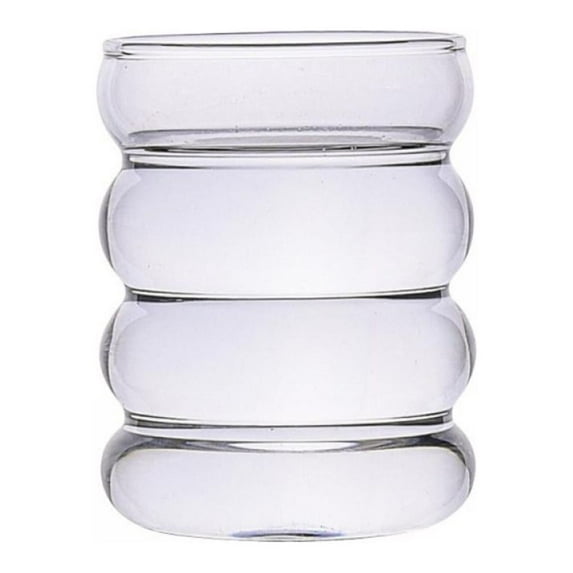 Clear Glass Cup with Spouts,Glassware Glass Creamer Pitcher Espresso Machine Accessories for Milk Tea Juice