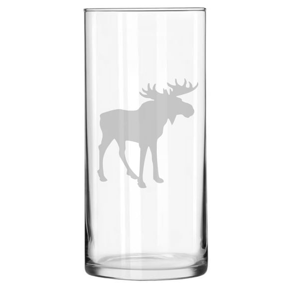 Clear Glass Cylinder Flower Vase Centerpiece Candy Candle Holder Gift Moose