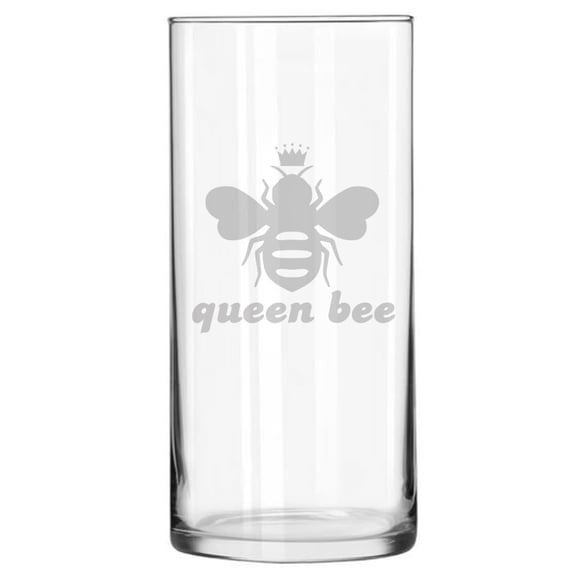 Clear Glass Cylinder Flower Vase Centerpiece Candy Candle Holder Gift Queen Bee