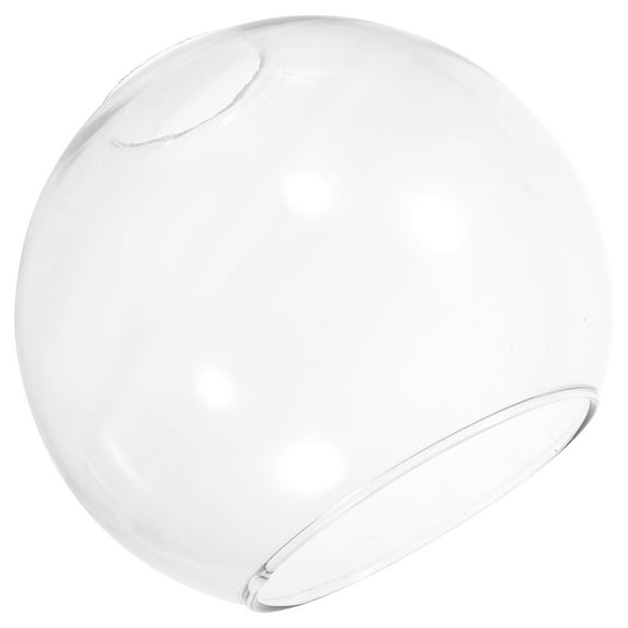 FELTECHELECTR Lampshade Transparent Glass 1Set 5.5x5.5x5.1In