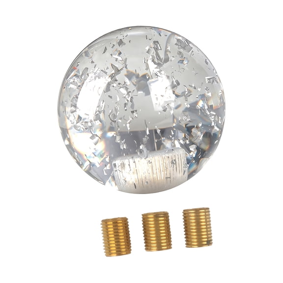 Clear Glass Hand Gear Lever Gear Shifter Knob Modified Gears Shifter For Automatic And Manual Car