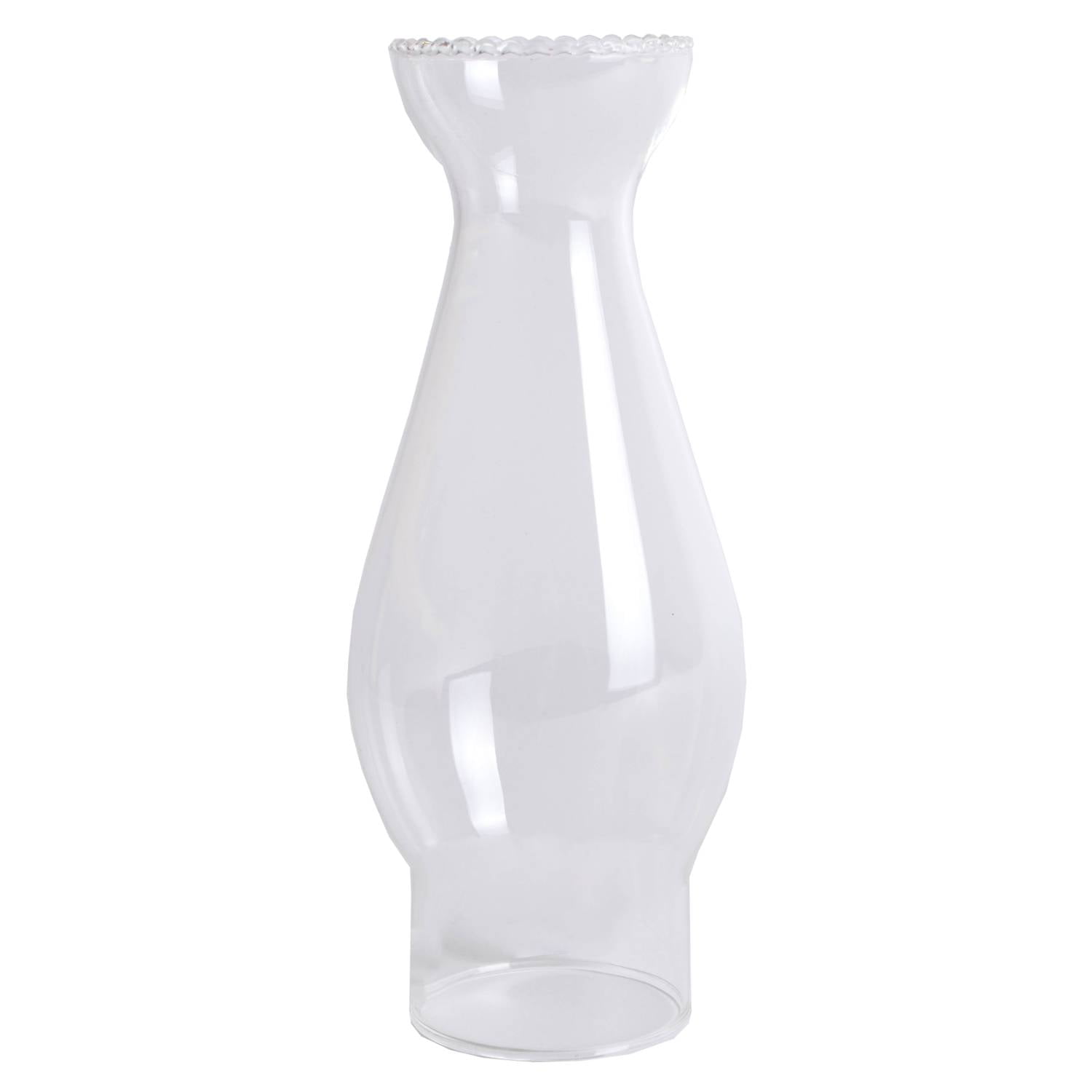 Luxshiny Matte Frosted Glass Oil Lamp Chimney Replacement – Retro Kerosene Lamp Shade Cover, Windproof, Thickened, Heat-Resistant, For Vintage Oil Lamps (25cm X 7.5cm X 5cm)
