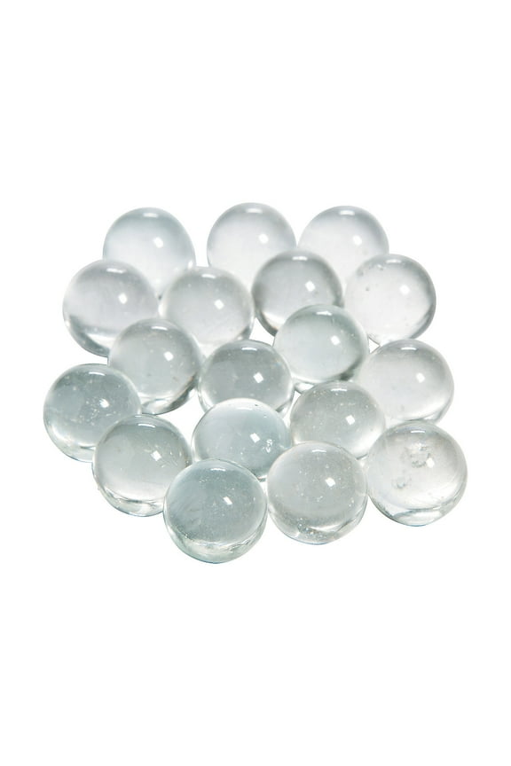 Clear Glass Marbles (1Lb) - Home Decor - 1 Piece