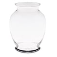 thumbnail image 1 of Clear Glass O Vase, 1 of 1