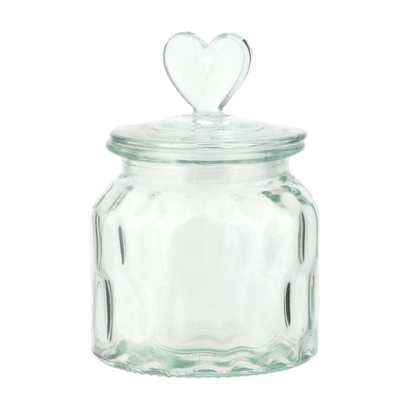 Clear Glass Sealed Storage Jar, Airtight Kitchen Container for Grains, Snacks, Tea and Pickles, Transparent Food Storage Bottle for Pantry Countertop Organization, S
