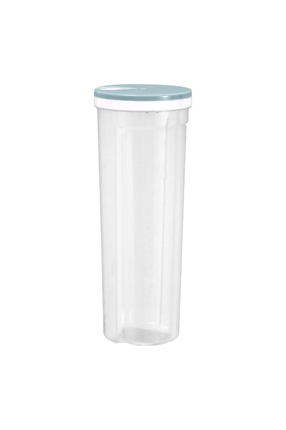 Clear Glass Storage Jar with Lid for Grains, Candy, Nuts, and Dry Food - 27.5cm Tall, Wide Opening, One-Hand Open, Easy Clean, Moisture Proof