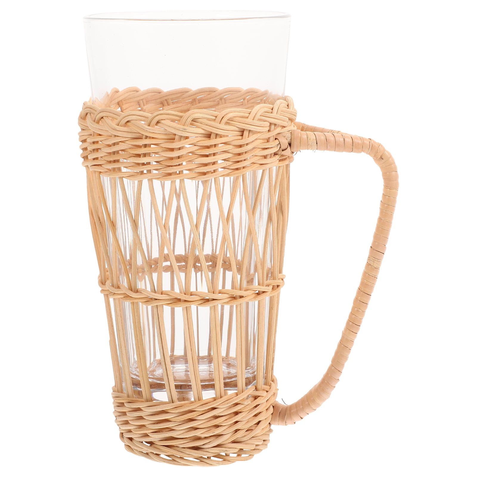 Clear Glass Tea Cups Coffee Mug Rattan Nautical Vase Bottles Vases