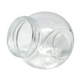 thumbnail image 1 of Clear Glass Tilted Cookie Jar, Small, 5-Inch, 1 of 1