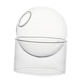 thumbnail image 1 of Clear Glass Vase Decorative Flower Pot Minimalism Propagation Planter Clear Short, 1 of 10