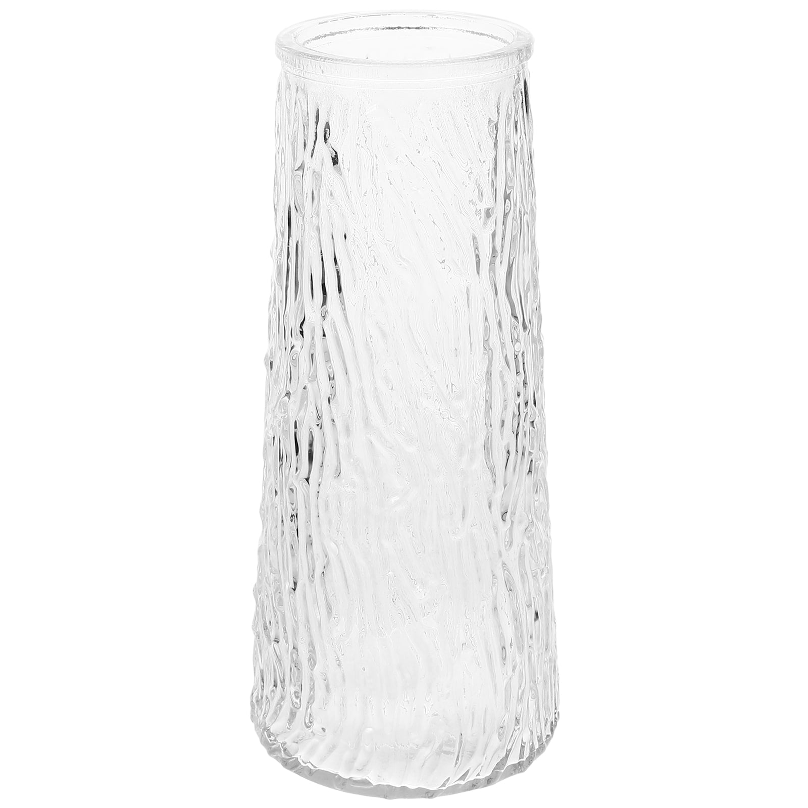 Clear Glass Vase European Wedding Vases Floral Jar Decor for Living Room Cylinder Office